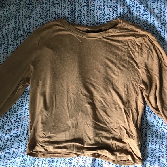 Forever 21 brown long sleeve - Picture 2 of 2